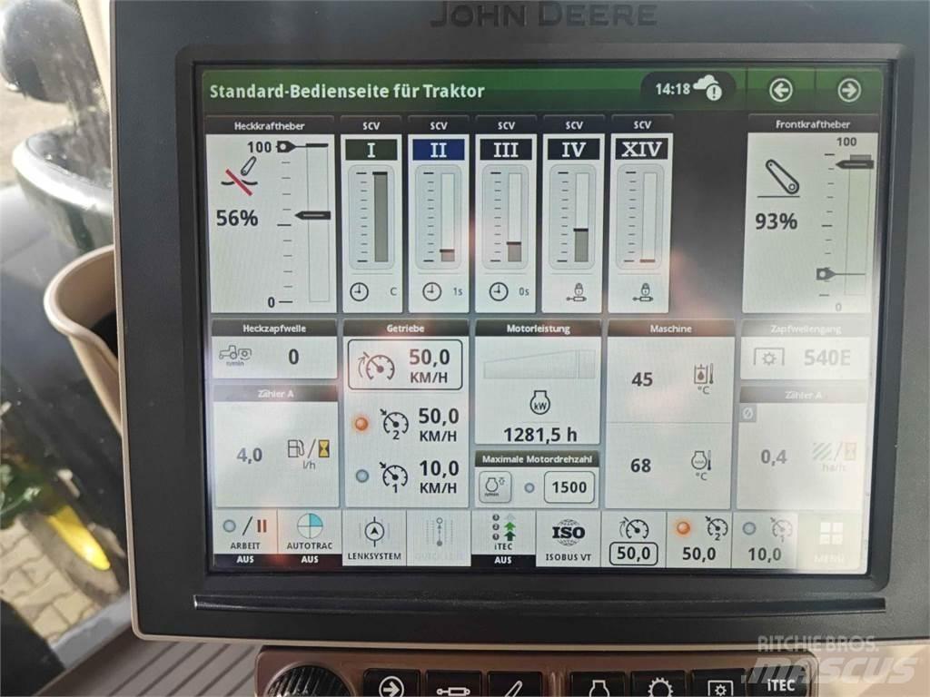 John Deere 6R 250 Traktorer