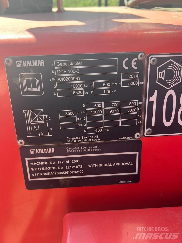 Kalmar DCE100-6 Dieselmotviktstruckar