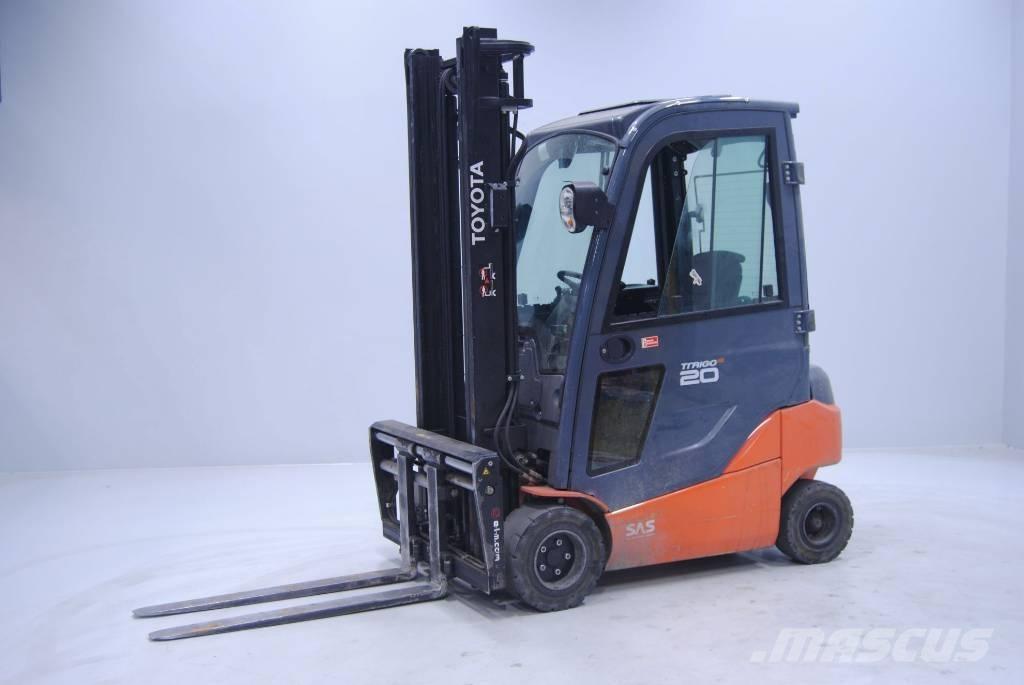 Toyota 8FBMK20T Elmotviktstruckar