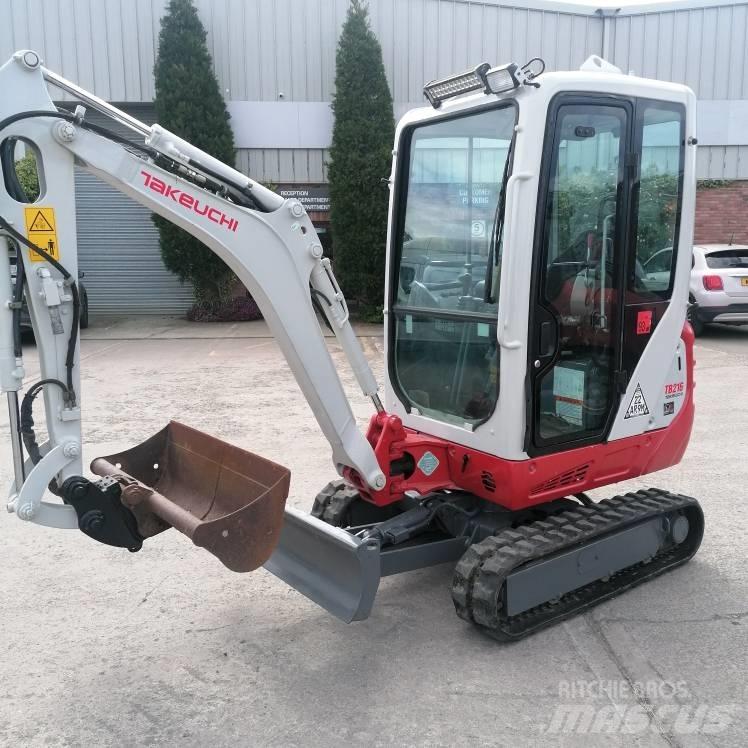 Takeuchi TB216 Minigrävare < 7t