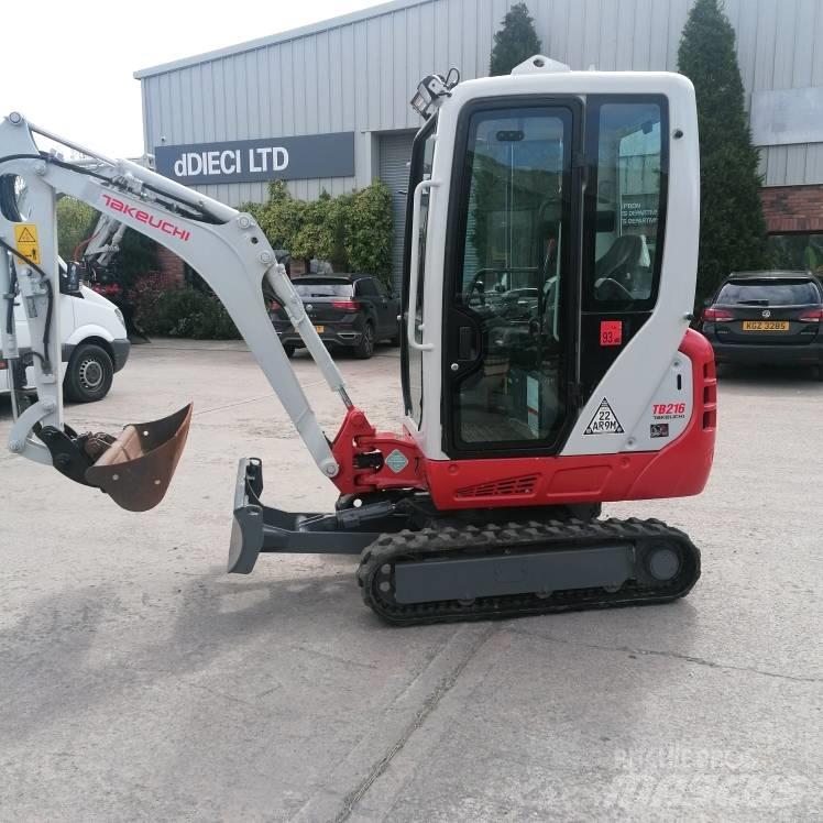 Takeuchi TB216 Minigrävare < 7t