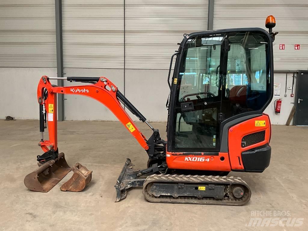 Kubota KX 016-4 Minigrävare < 7t