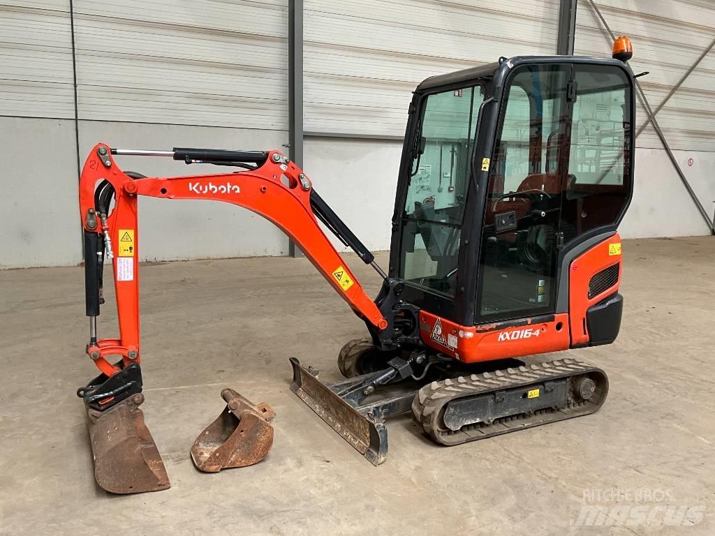 Kubota KX 016-4 Minigrävare < 7t