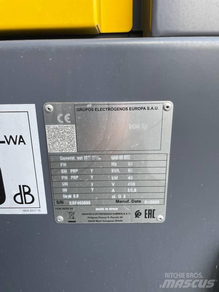 Atlas Copco QAS 60 Entreprenad - Övrigt