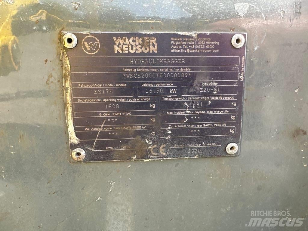 Wacker Neuson EZ17e Bandgrävare