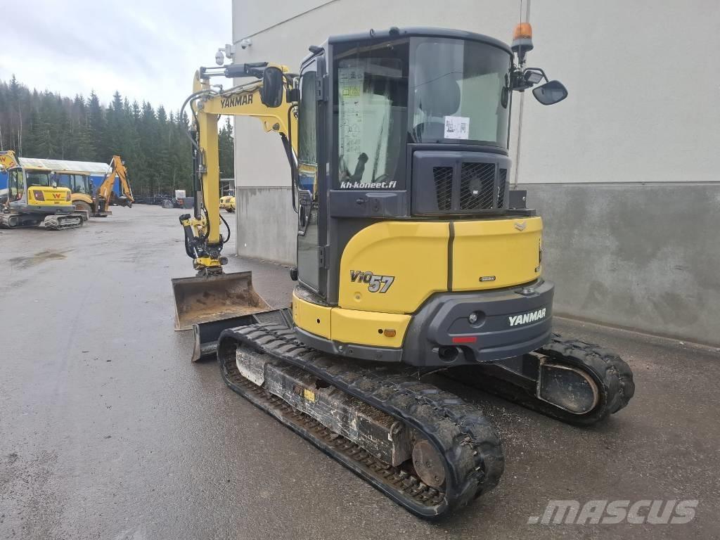 Yanmar Vio 57-6A Minigrävare < 7t
