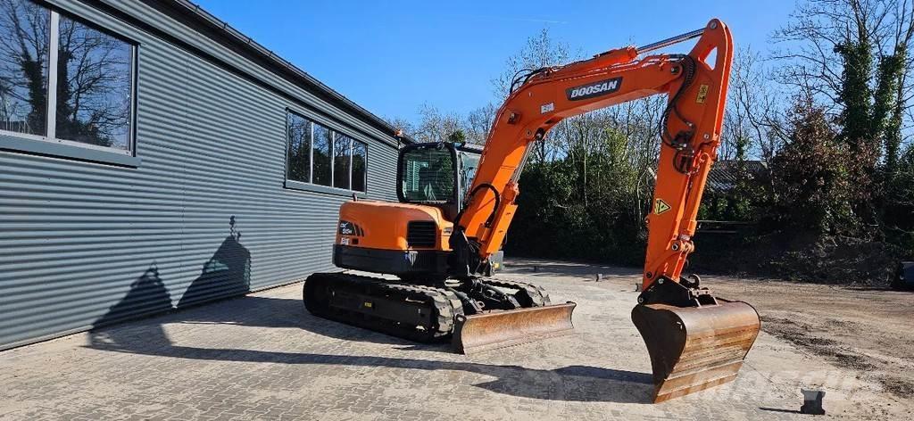 Doosan DX 85r -3 Midigrävmaskiner 7t - 12t