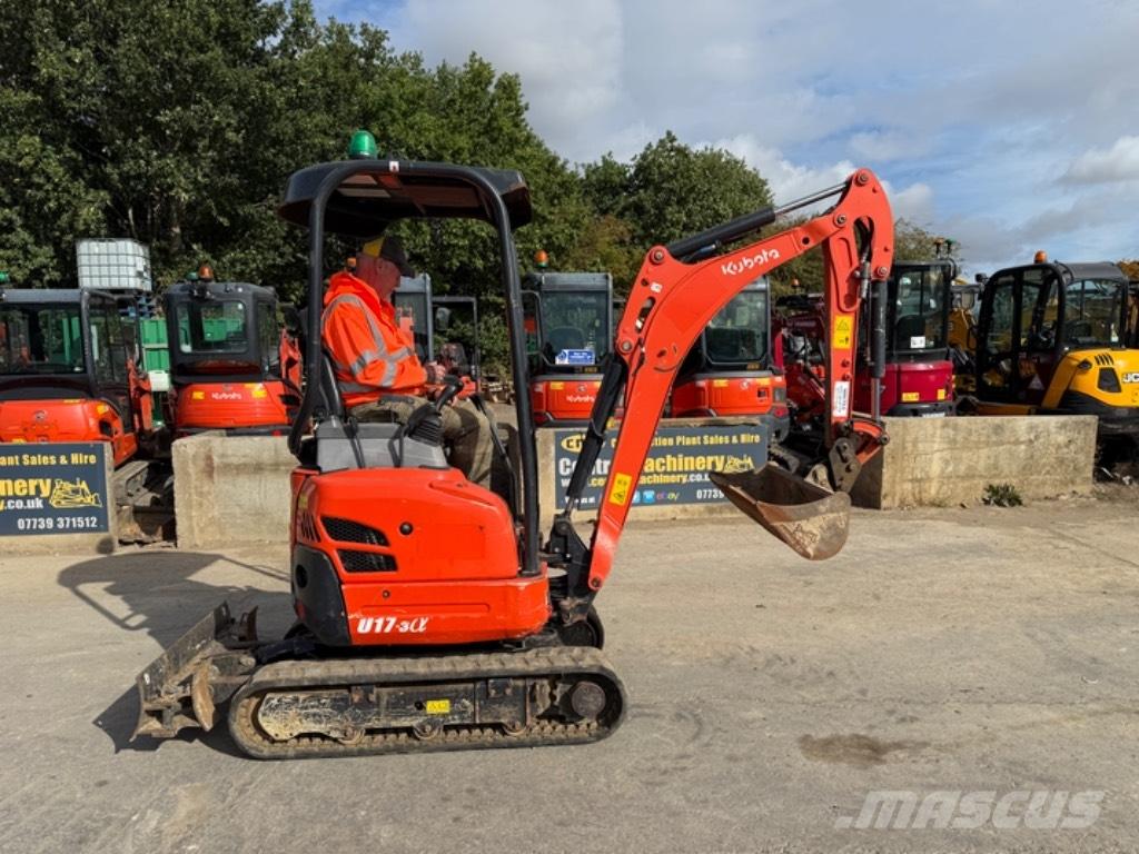 Kubota U 17-3 Minigrävare < 7t