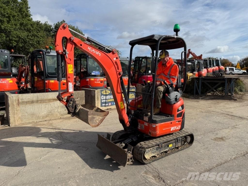 Kubota U 17-3 Minigrävare < 7t
