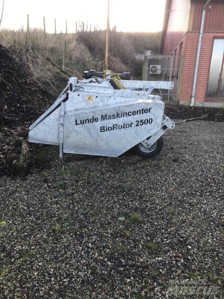  Lunde biorotor 2500 Övriga maskiner för jordbearbetning