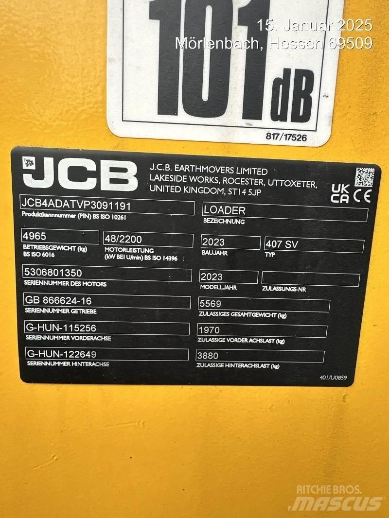 JCB 407 Hjullastare