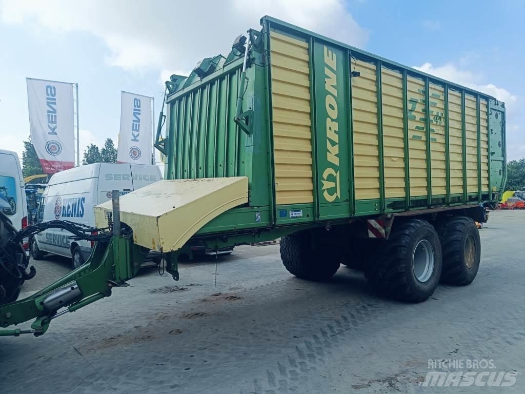 Krone ZX 45 - GL Hackvagn / Självlastarvagn