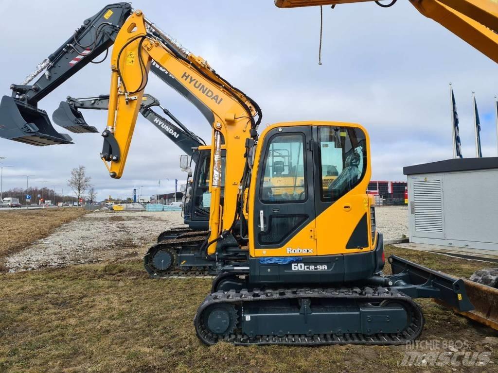 Hyundai R60CR-9A Minigrävare < 7t