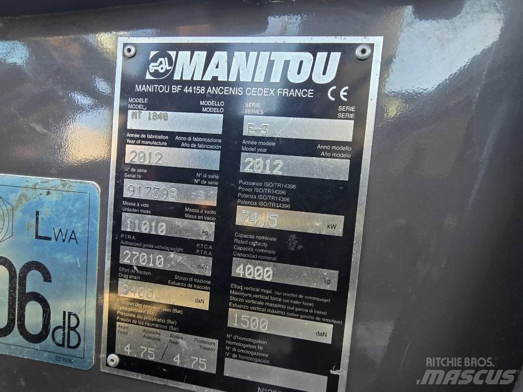 Manitou 1840 Teleskoplastare