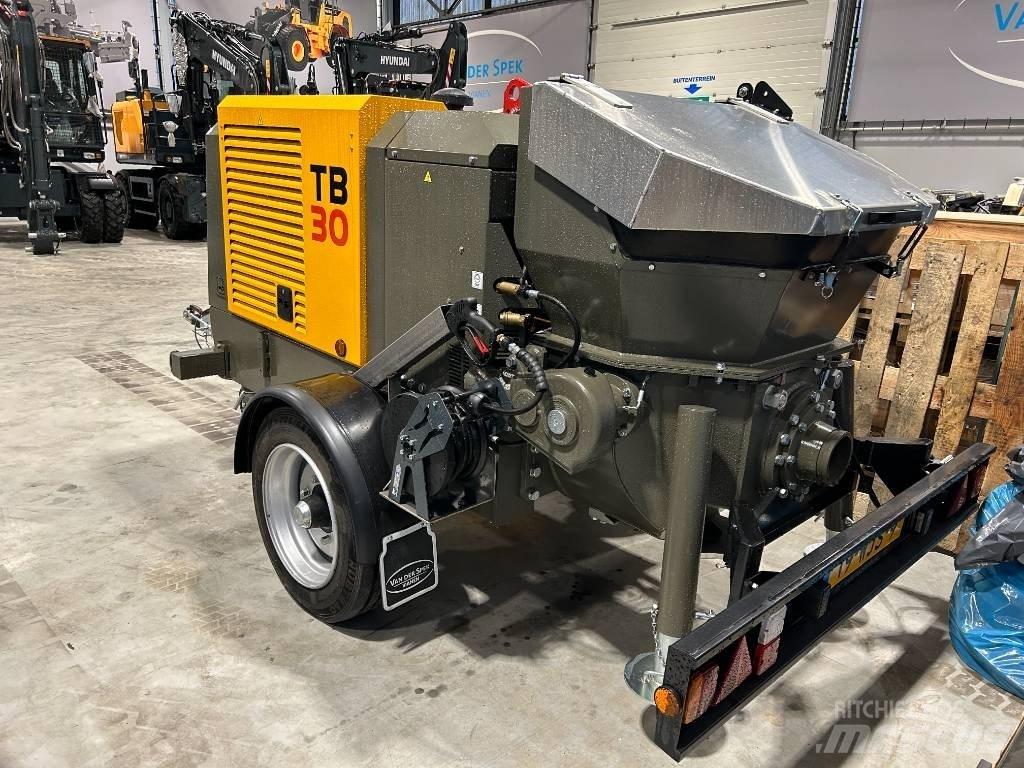 Turbosol TB30/T Lastbilar med betongpump