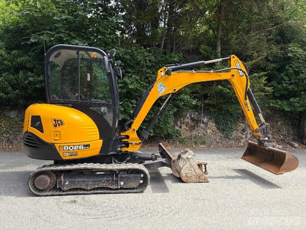JCB 8026 CTS Minigrävare < 7t