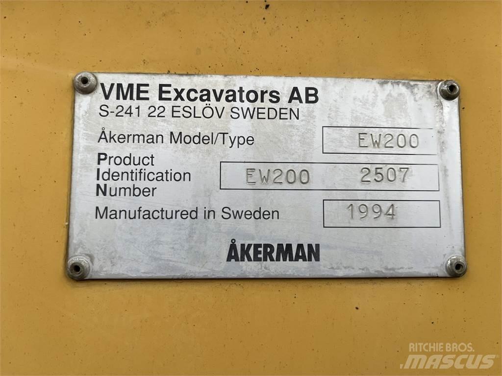 Åkerman EW200 4X4 Hjulgrävare