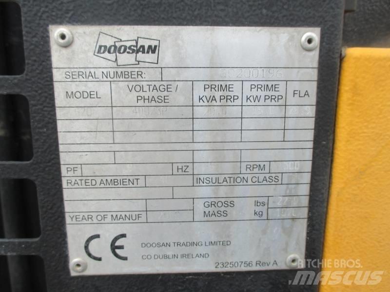 Doosan G 20 Dieselgeneratorer