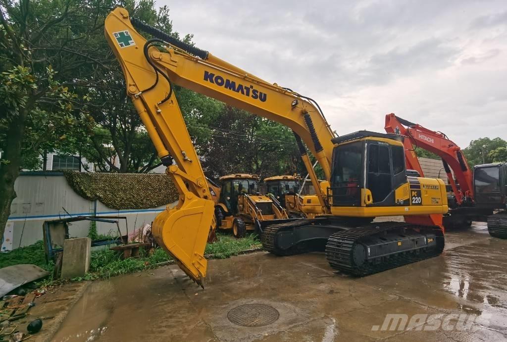 Komatsu PC220-7 Bandgrävare