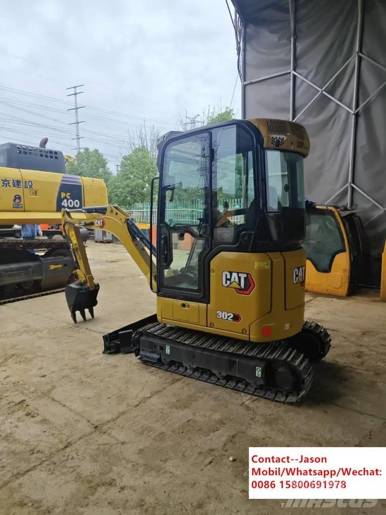 CAT 302CR Minigrävare < 7t