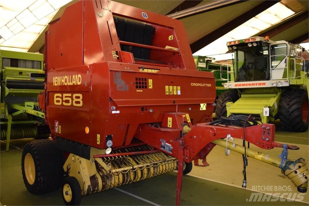 New Holland 658 Rundbalspressar