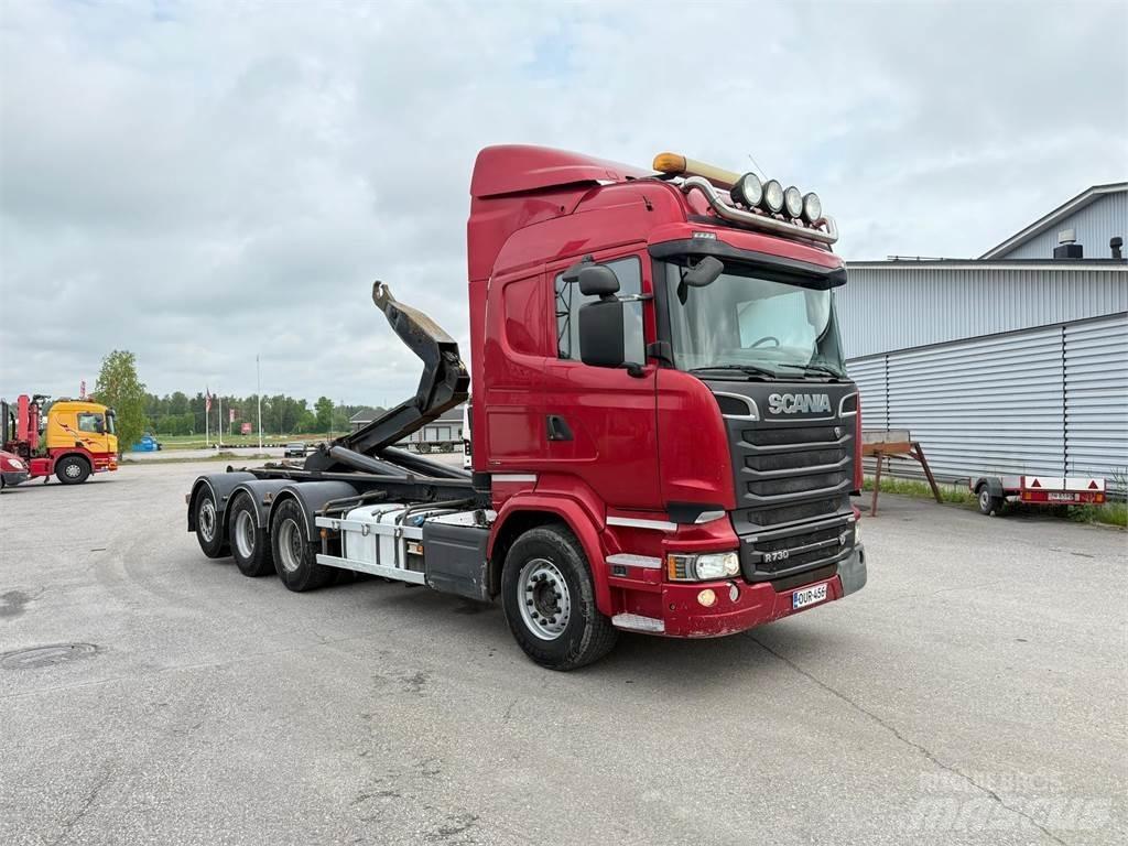 Scania R730 8x4 Lastväxlare/Krokbilar
