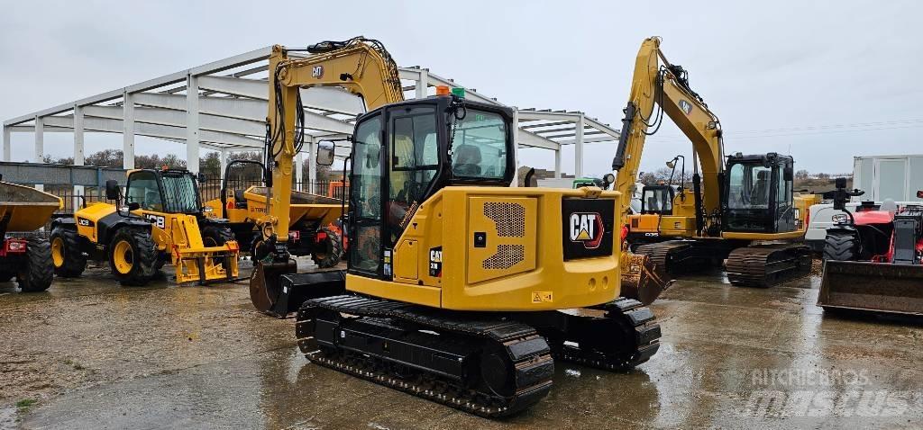 CAT 308 Midigrävmaskiner 7t - 12t
