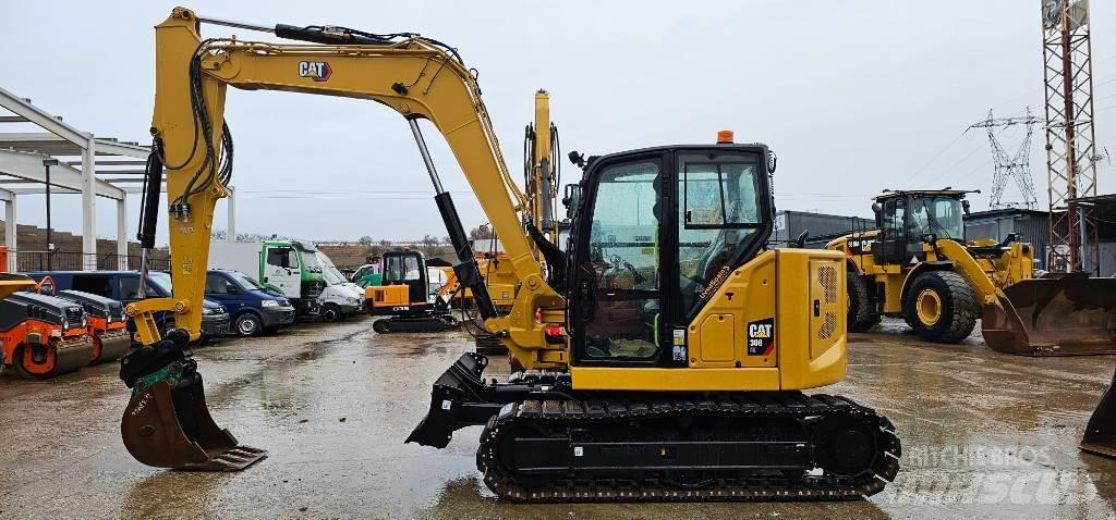 CAT 308 Midigrävmaskiner 7t - 12t