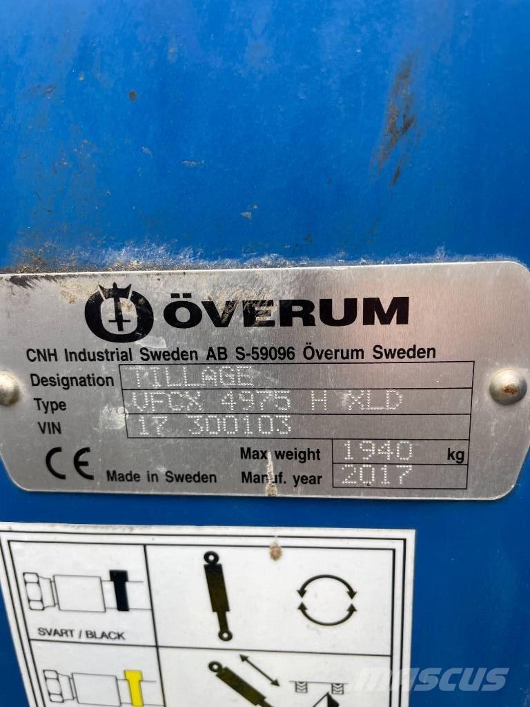 Överum VFCX4975 Växelplogar