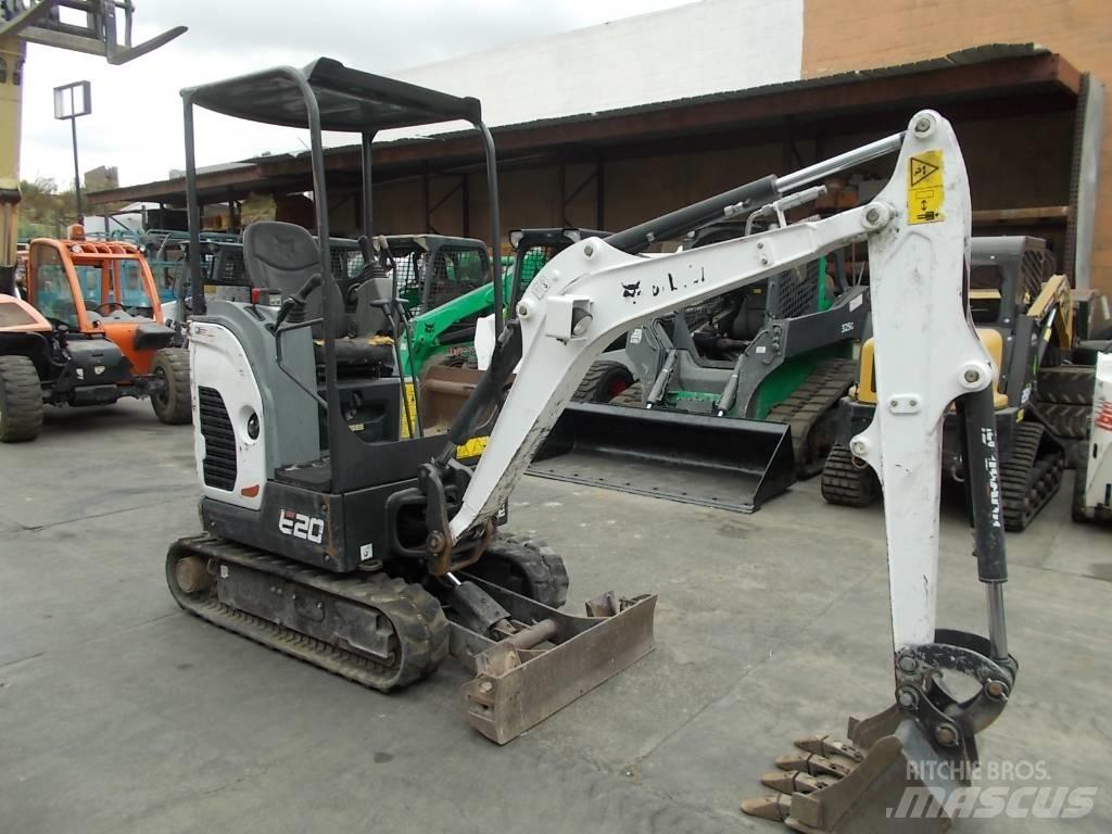 Bobcat E20 Minigrävare < 7t