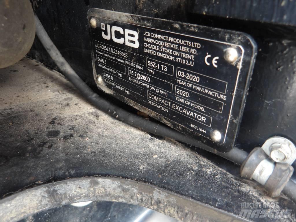 JCB 55Z-1 Minigrävare < 7t
