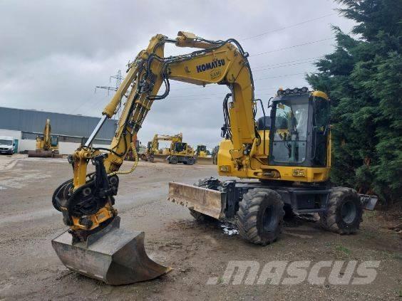 Komatsu PW138MR-11 Hjulgrävare