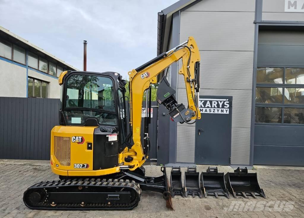 CAT 302.7 CR Minigrävare < 7t