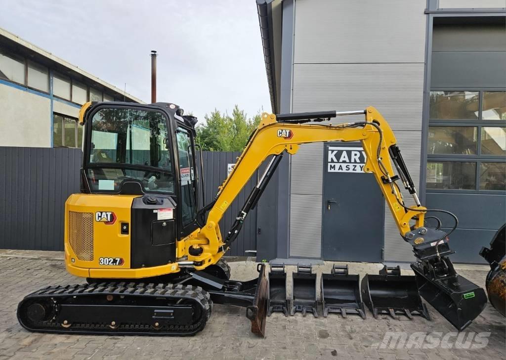 CAT 302.7 CR Minigrävare < 7t