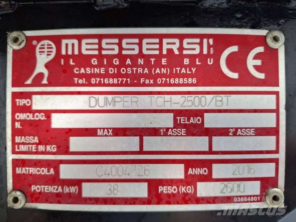 Messersi TCH 2500 BT Banddumprar