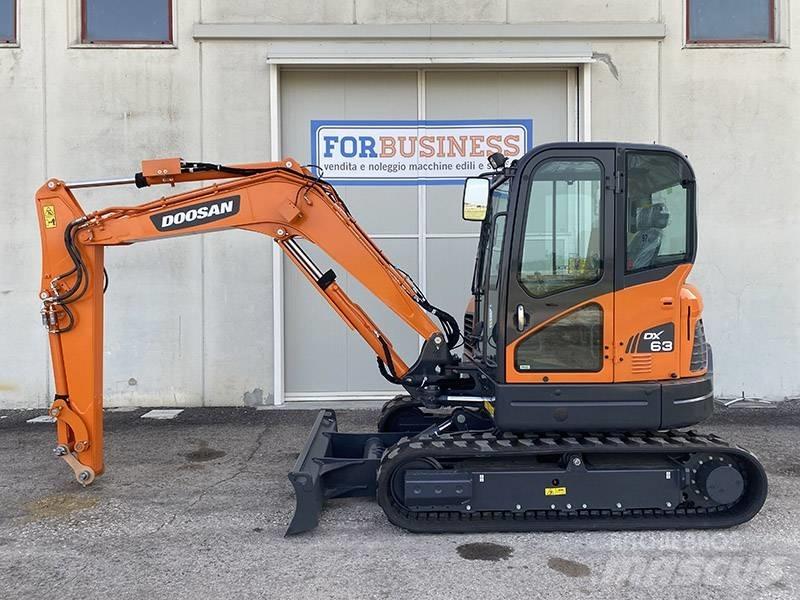 Doosan DX 63-3 Minigrävare < 7t