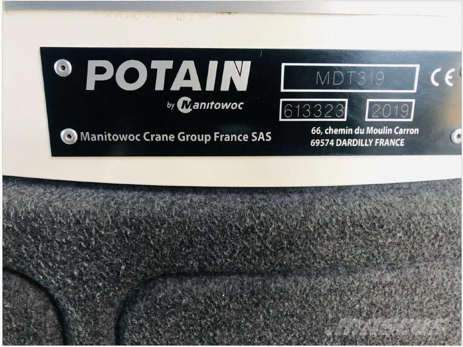 Potain MDT319 Byggkranar