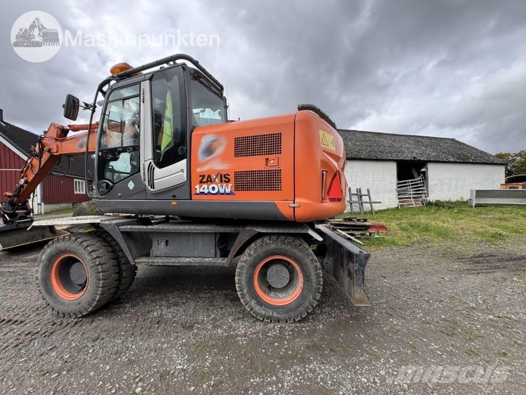 Hitachi ZX 140 W-3 Hjulgrävare