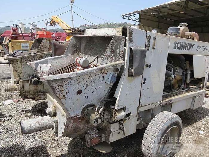 Schwing SP750-18 Lastbilar med betongpump