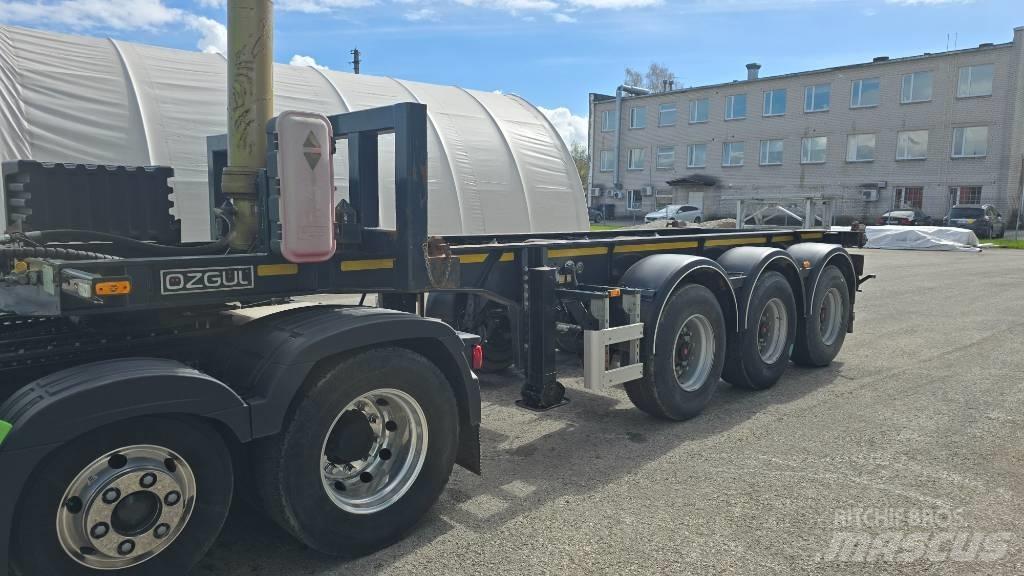  ÖZGUL GA08 EBS-E Växelflak-/Containersläp