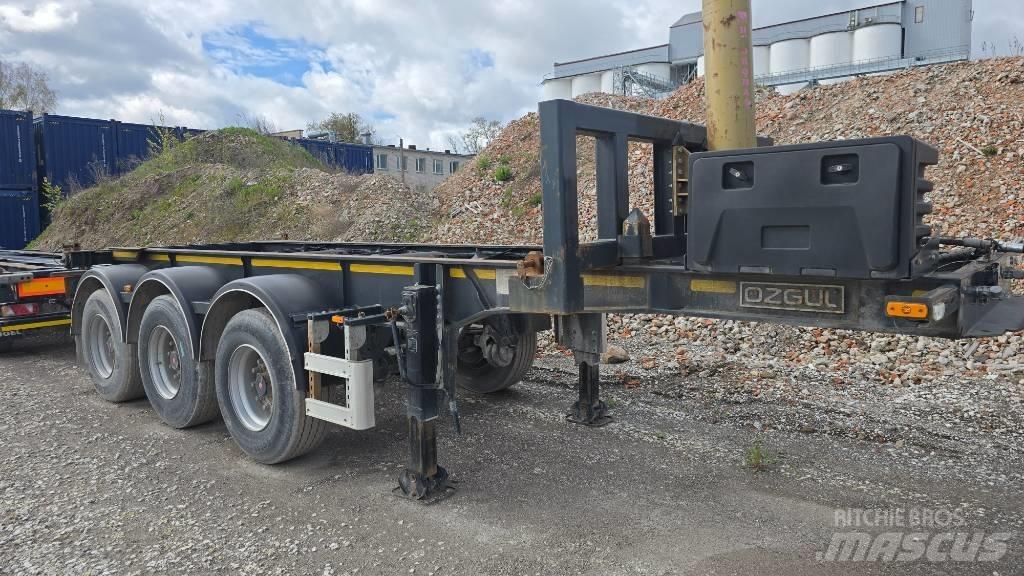  ÖZGUL GA08 EBS-E Växelflak-/Containersläp