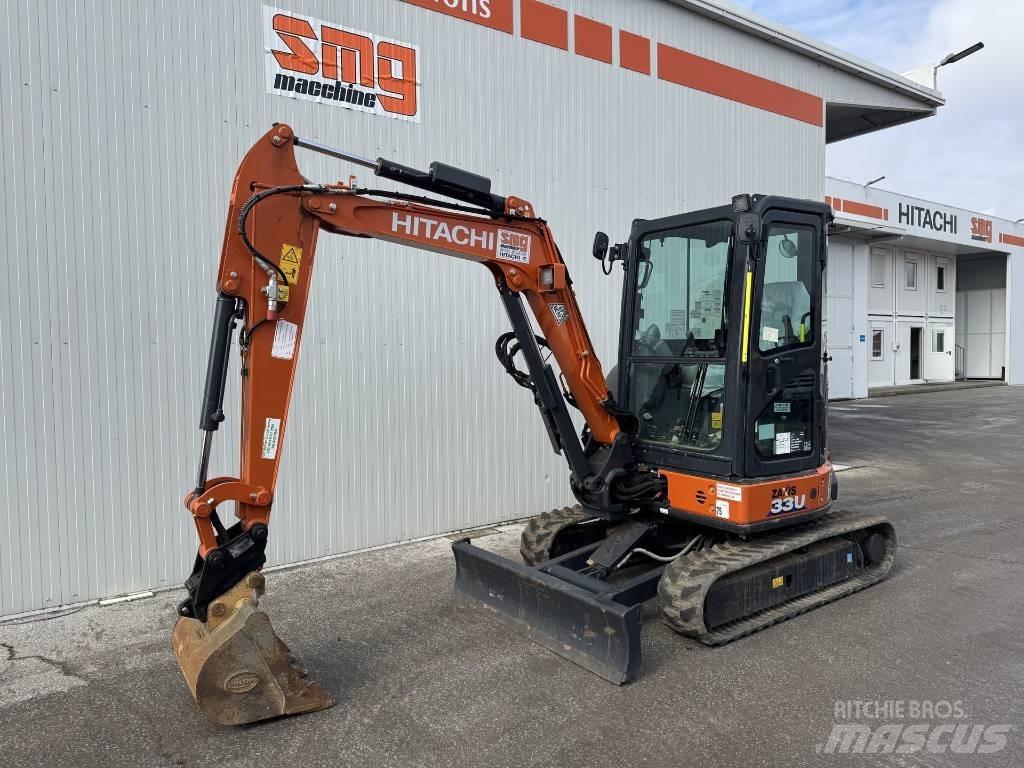Hitachi ZX 33 U-6 Minigrävare < 7t