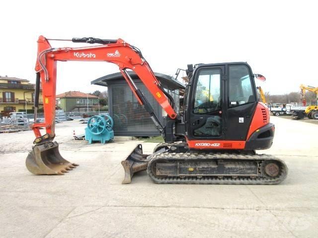 Kubota KX 080-4a2 Bandgrävare