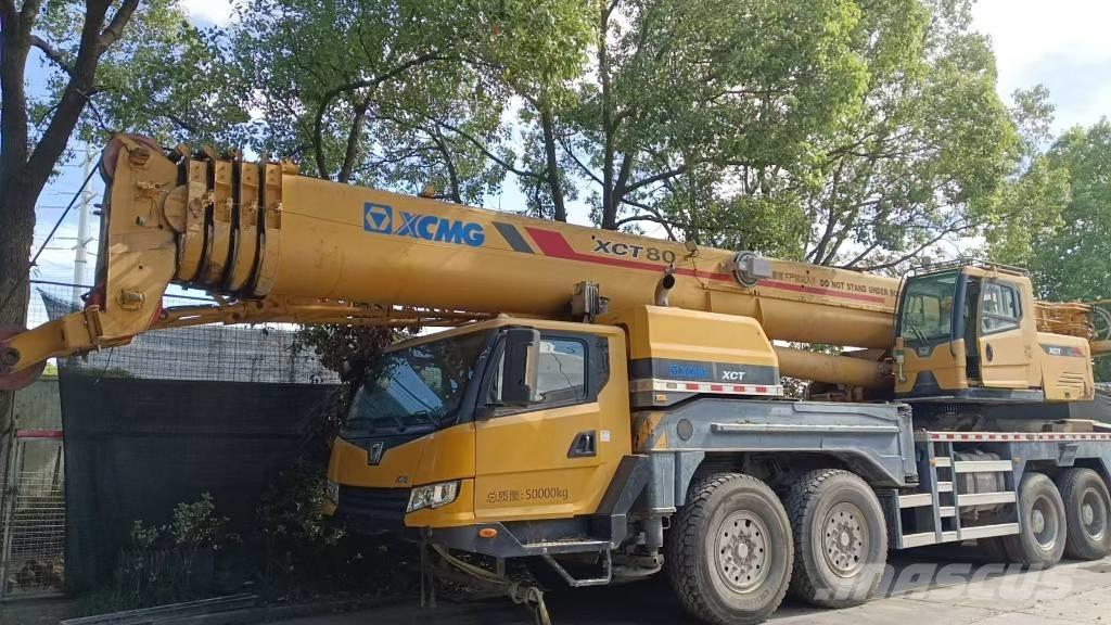 XCMG XCT80 Allterrängkranar