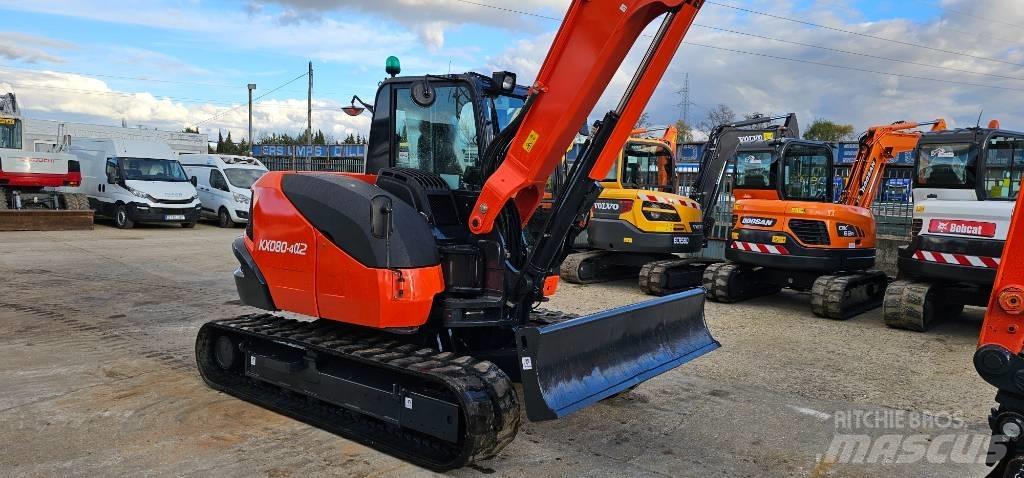 Kubota KX 080-4 Midigrävmaskiner 7t - 12t
