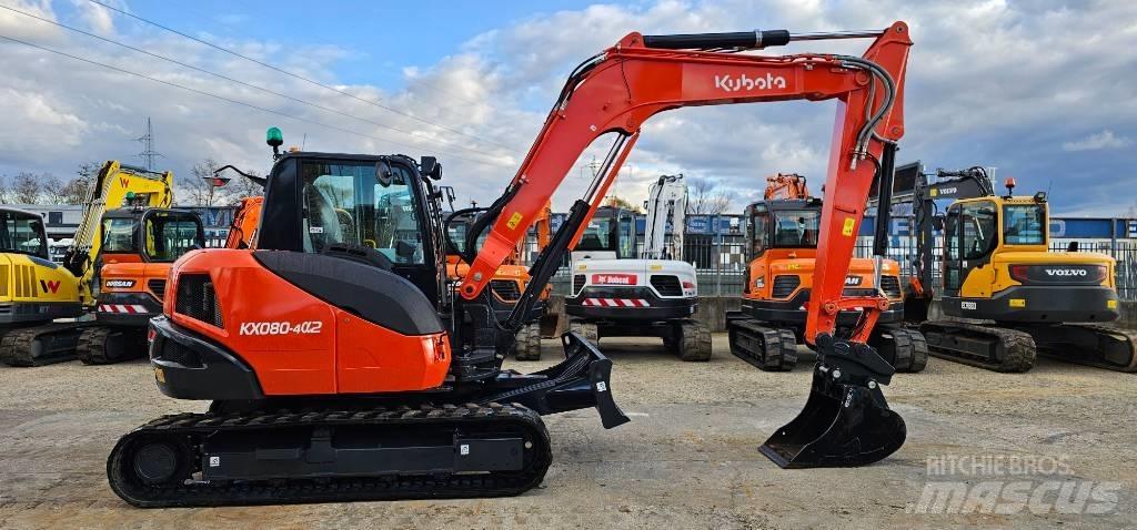 Kubota KX 080-4 Midigrävmaskiner 7t - 12t