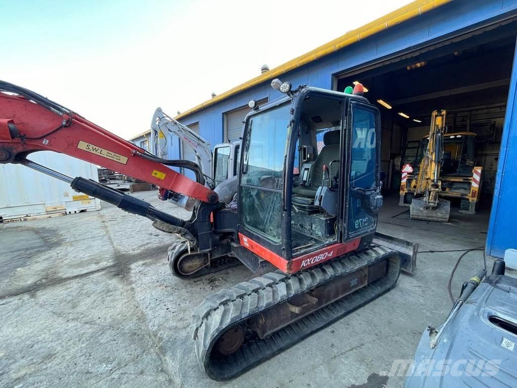 Kubota KX-080-4 Minigrävare < 7t