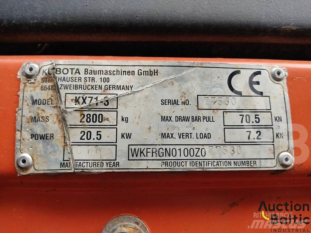 Kubota KX 71-3 Minigrävare < 7t