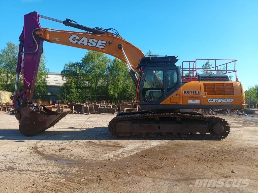 CASE CX350D Bandgrävare