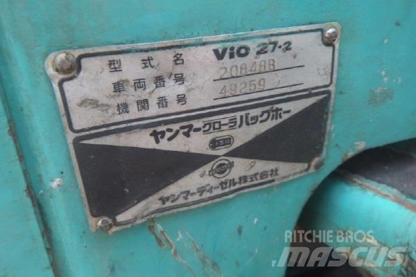 Yanmar VIO27-2 Minigrävare < 7t